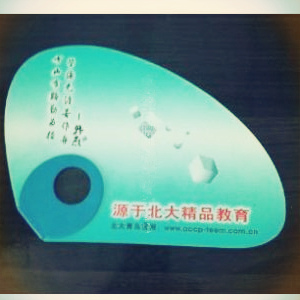 定制pp塑料广告扇